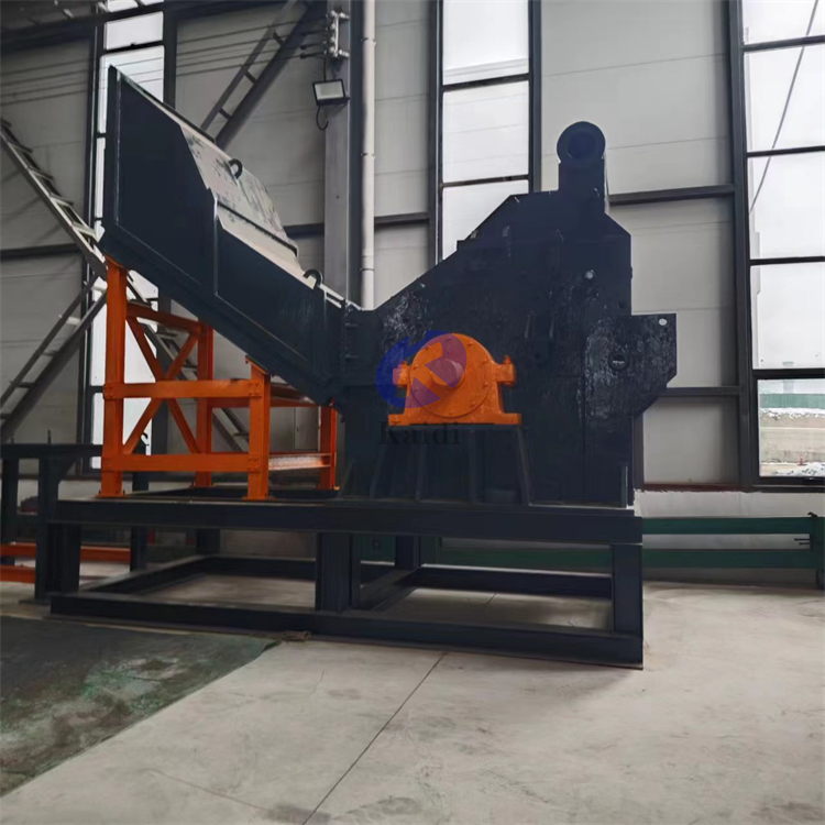 Scrap aluminum crushing and separation production line