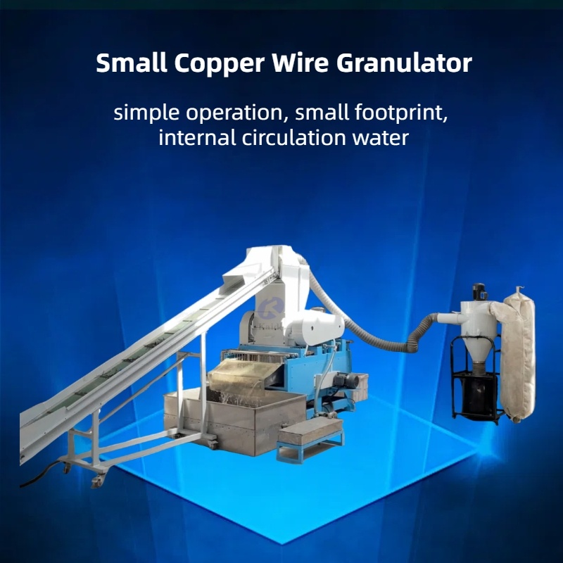 Small Copper Wire Granulator Customized by Philippine Customers