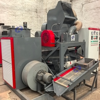 400-Type Copper Wire Separator Trial Run Completed for Israeli Client